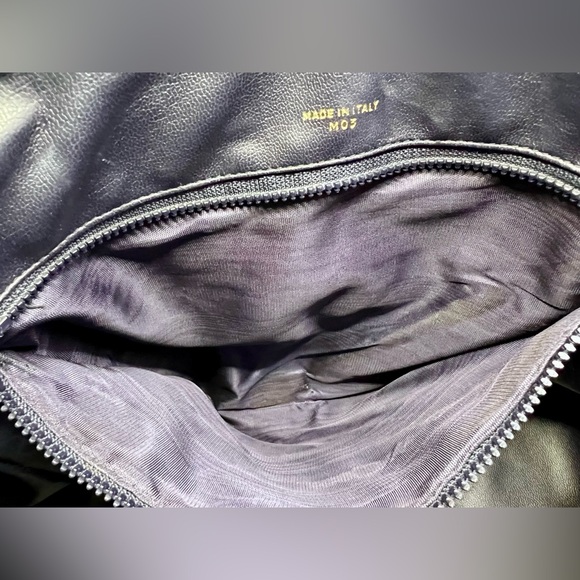 CELINE Macadam Boston Tote Bag M03 Navy Tan Cream PVC Leather - COA INCLUDED! - Picture 13 of 17